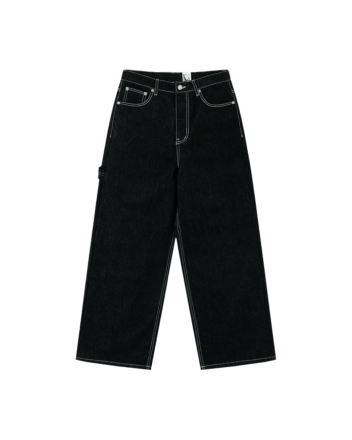 KASHIKO Embroied Nonfade Denim Pants